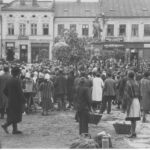 Handlujący pod pomnikiem Tadeusza Kościuszki 1918 - 1939